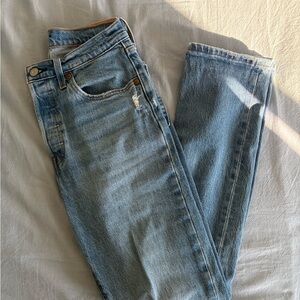 Levi's Light Blue 501 Jeans